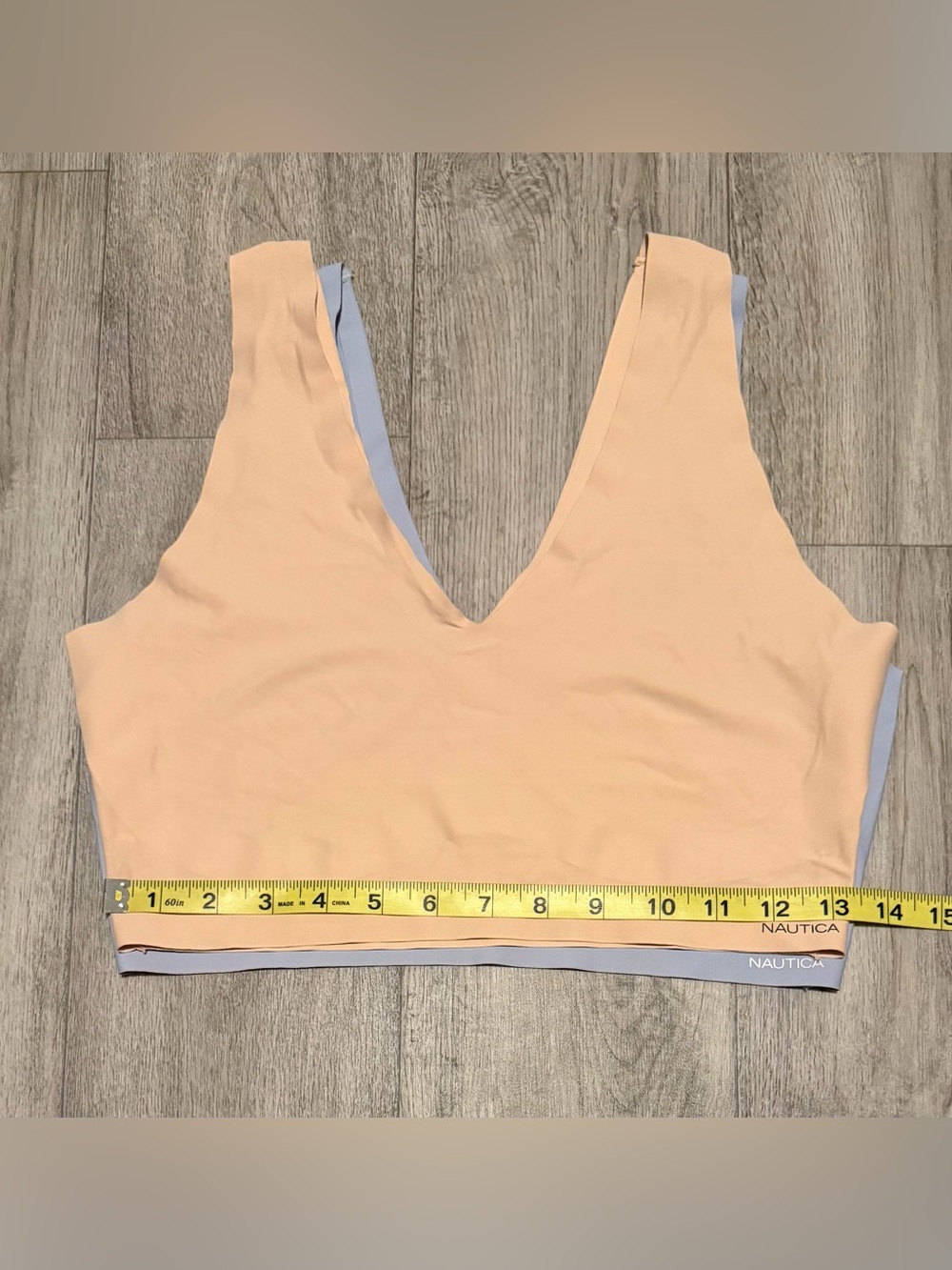 Lot of 2 Nautica Size Large Seamless Bralette Wireless Lounge Comfort Bra - Picture 5 of 6